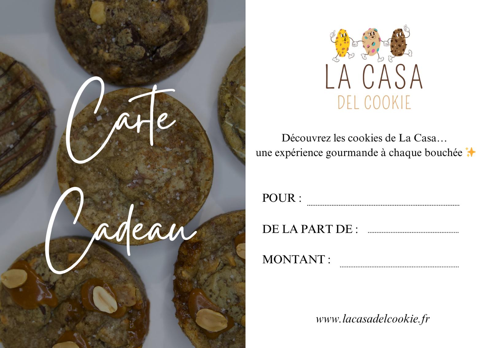 Carte cadeau La Casa Del Cookie