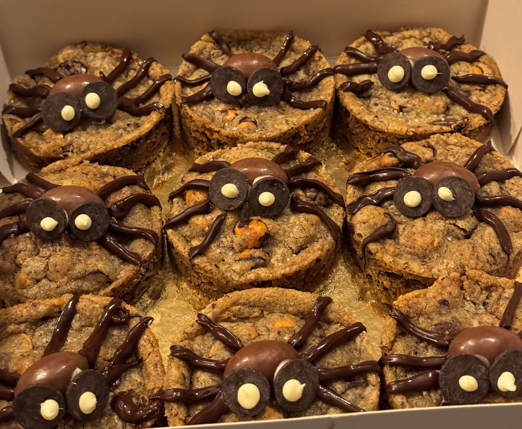 Le Cookie Araignée, édition Halloween de La Casa Del Cookie