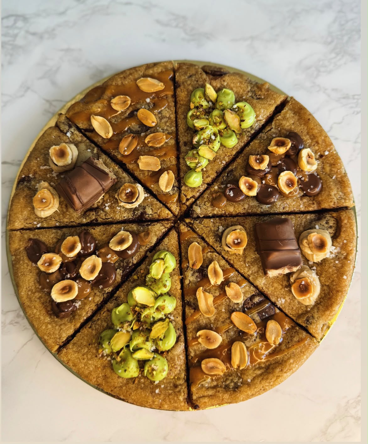 La Pizza Cookie de La Casa Del Cookie